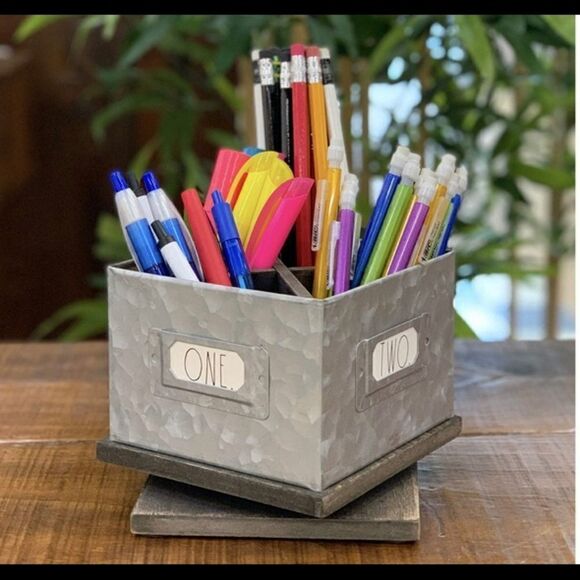 Rae Dunn desk organizer‎ - Picture 5 of 5
